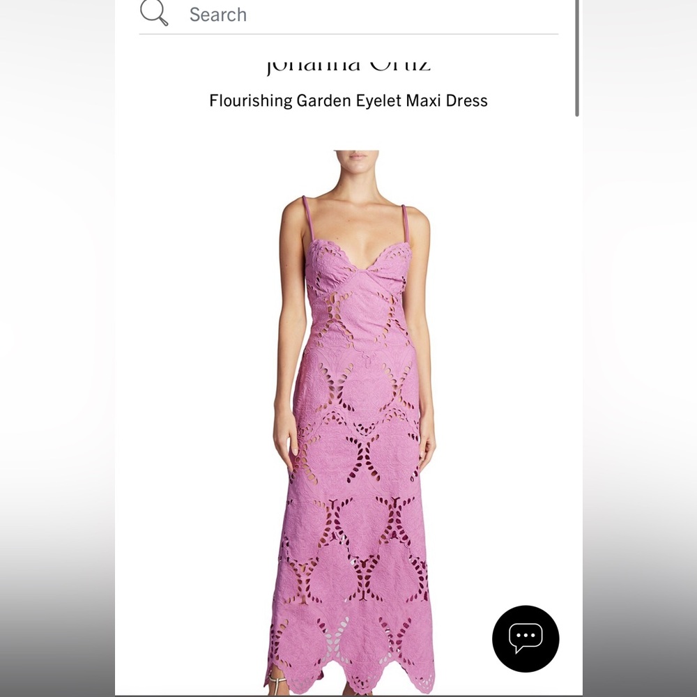 Johanna Ortiz flourishing garden eyelet embroidered dress